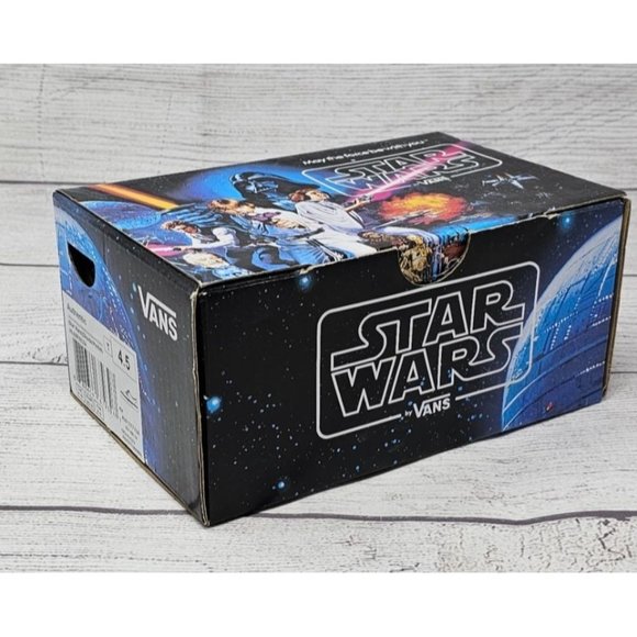 New in box!! Vans Authentic Star Wars Dark Planet Toddler Shoes size 4.5‎ - Picture 2 of 16